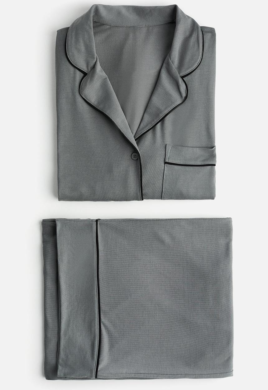 H&M - Viscose-blend pyjamas - green