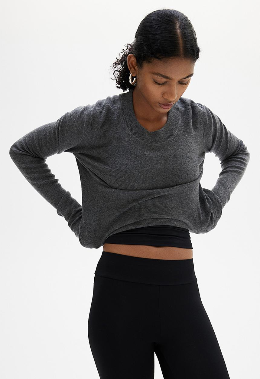 H&M - Microfibre leggings - black