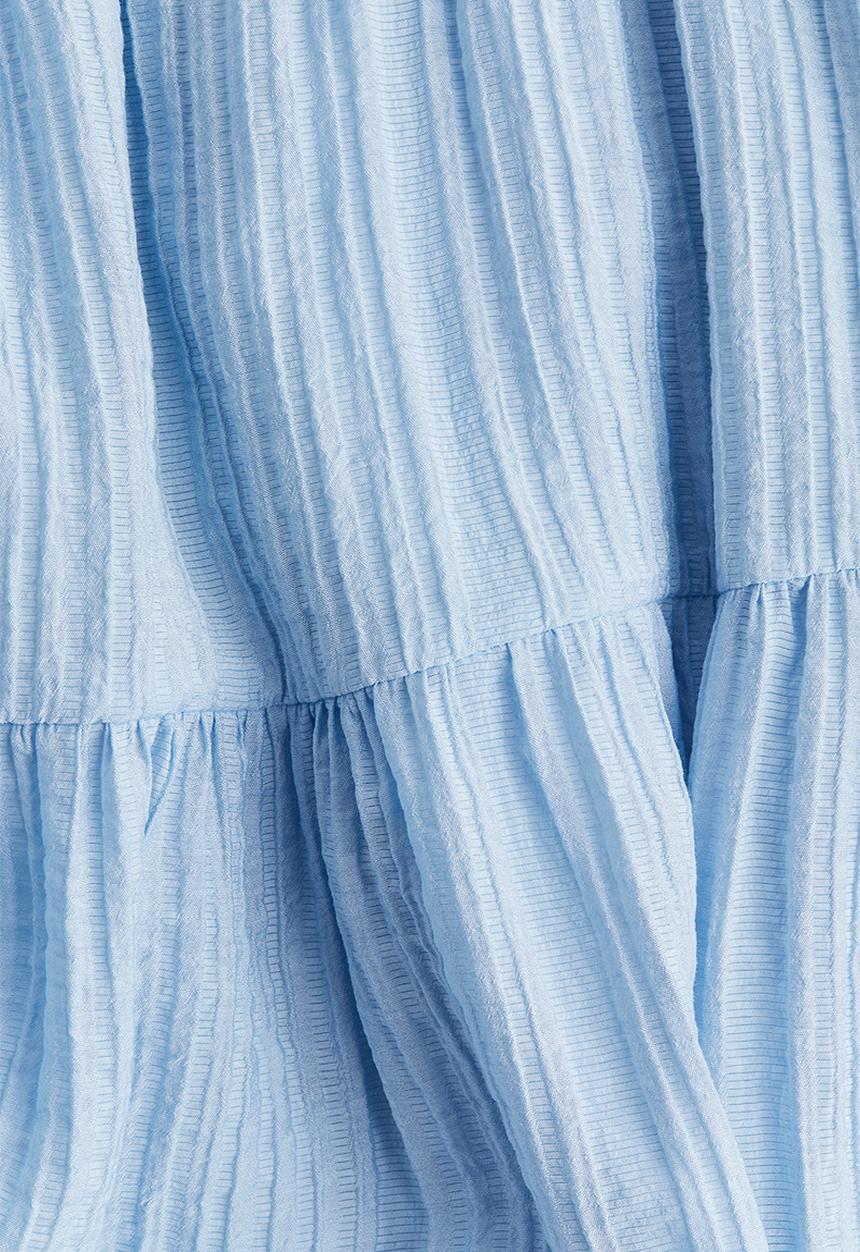 H&M - Tiered dress - blue