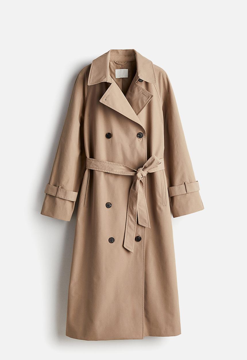 H&M - Double-breasted trenchcoat - beige