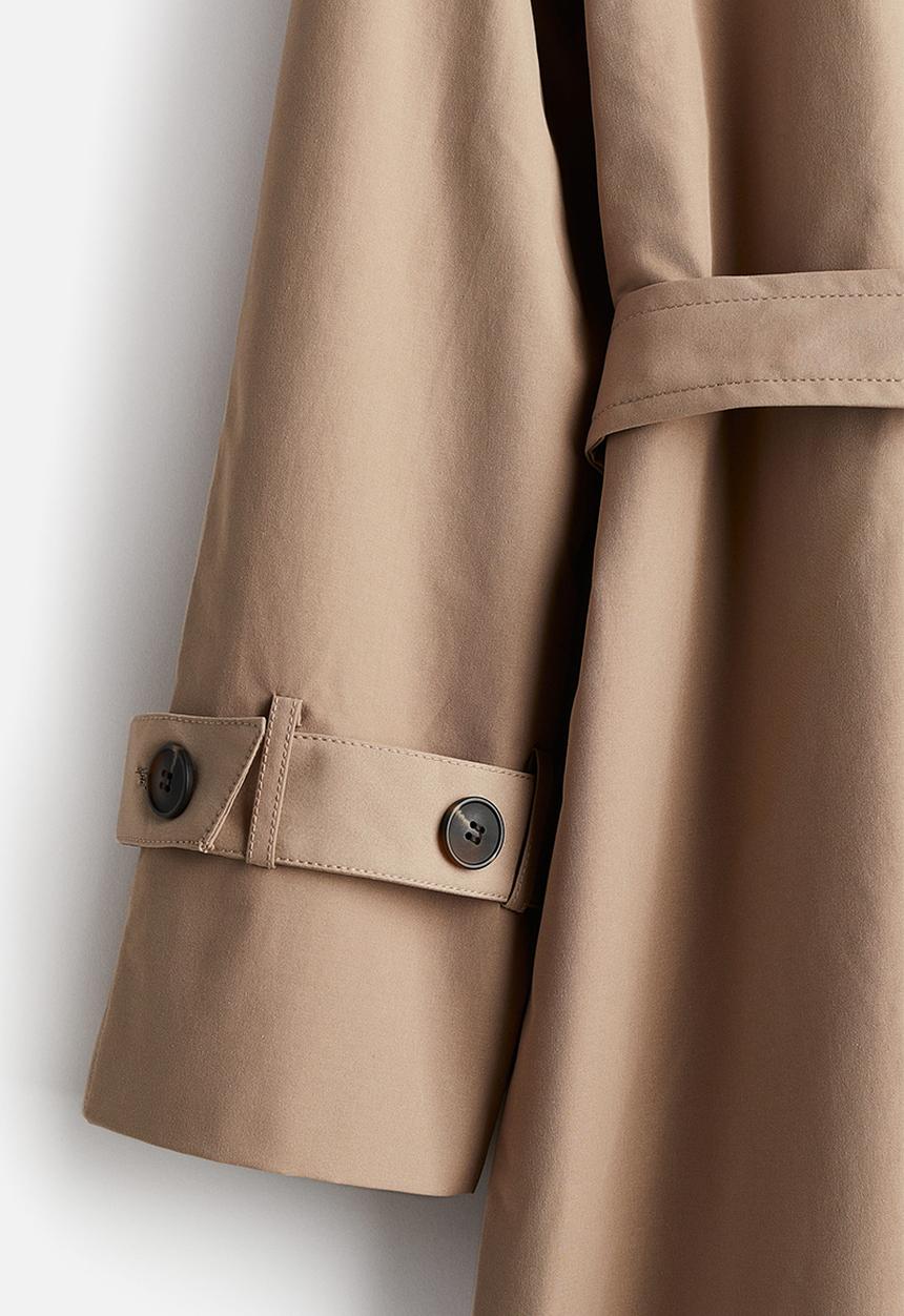 H&M - Double-breasted trenchcoat - beige