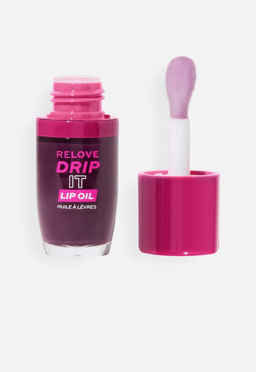 Relove by Revolution - Relove Drip It Glossy Lip Oil - Mauve
