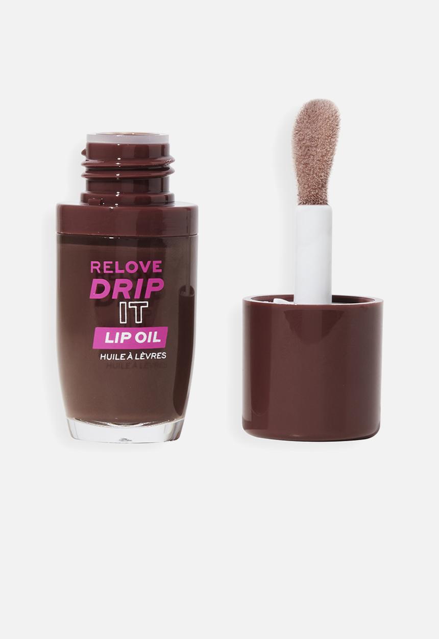 Relove by Revolution - Relove Drip It Glossy Lip Oil - Espresso