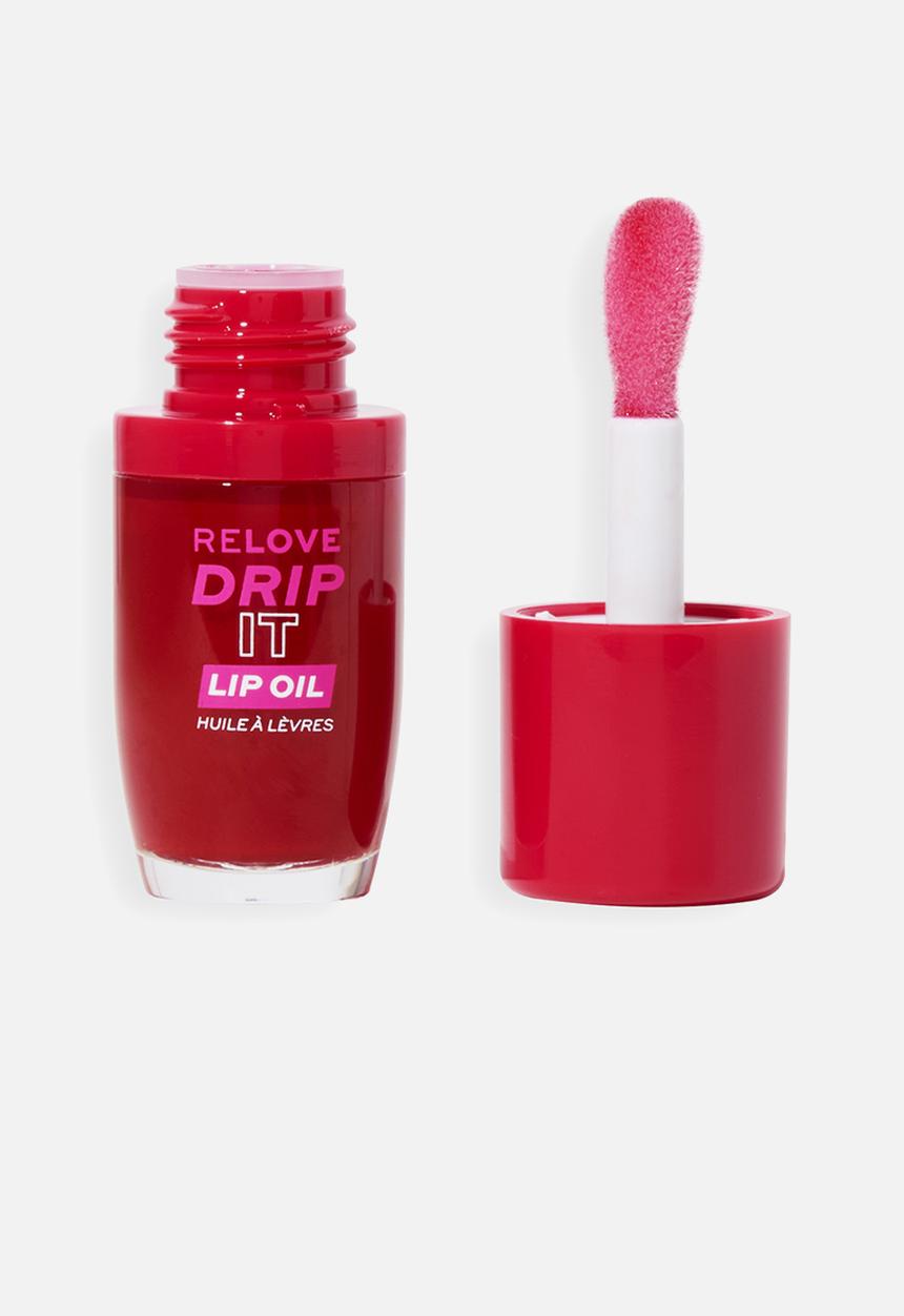 Relove by Revolution - Relove Drip It Glossy Lip Oil - Cherry