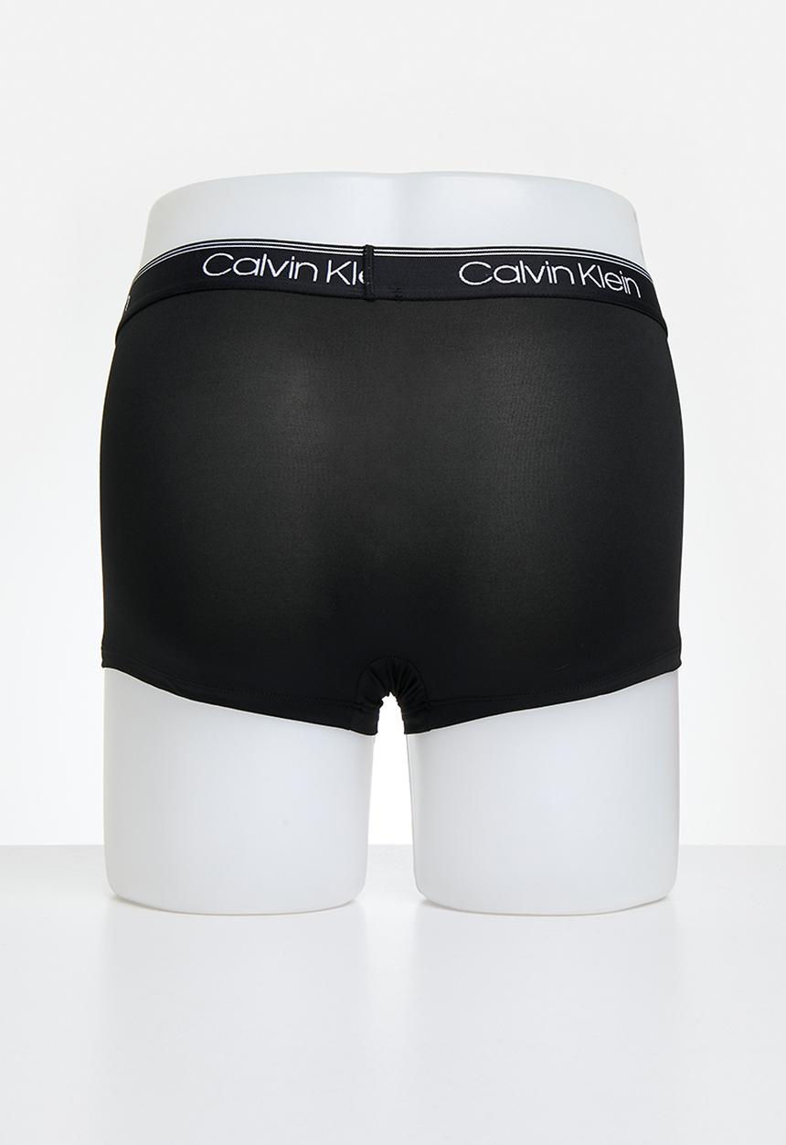 Calvin Klein - Low Rise Trunk 3 Pack - B- Black, Syrah, Cocoon Wbs