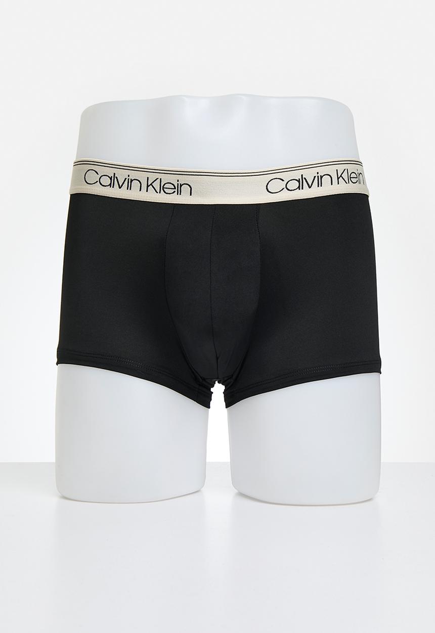 Calvin Klein - Low Rise Trunk 3 Pack - B- Black, Syrah, Cocoon Wbs