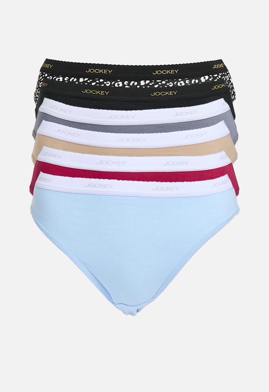 Jockey - 6 Pack value print french cut - multi