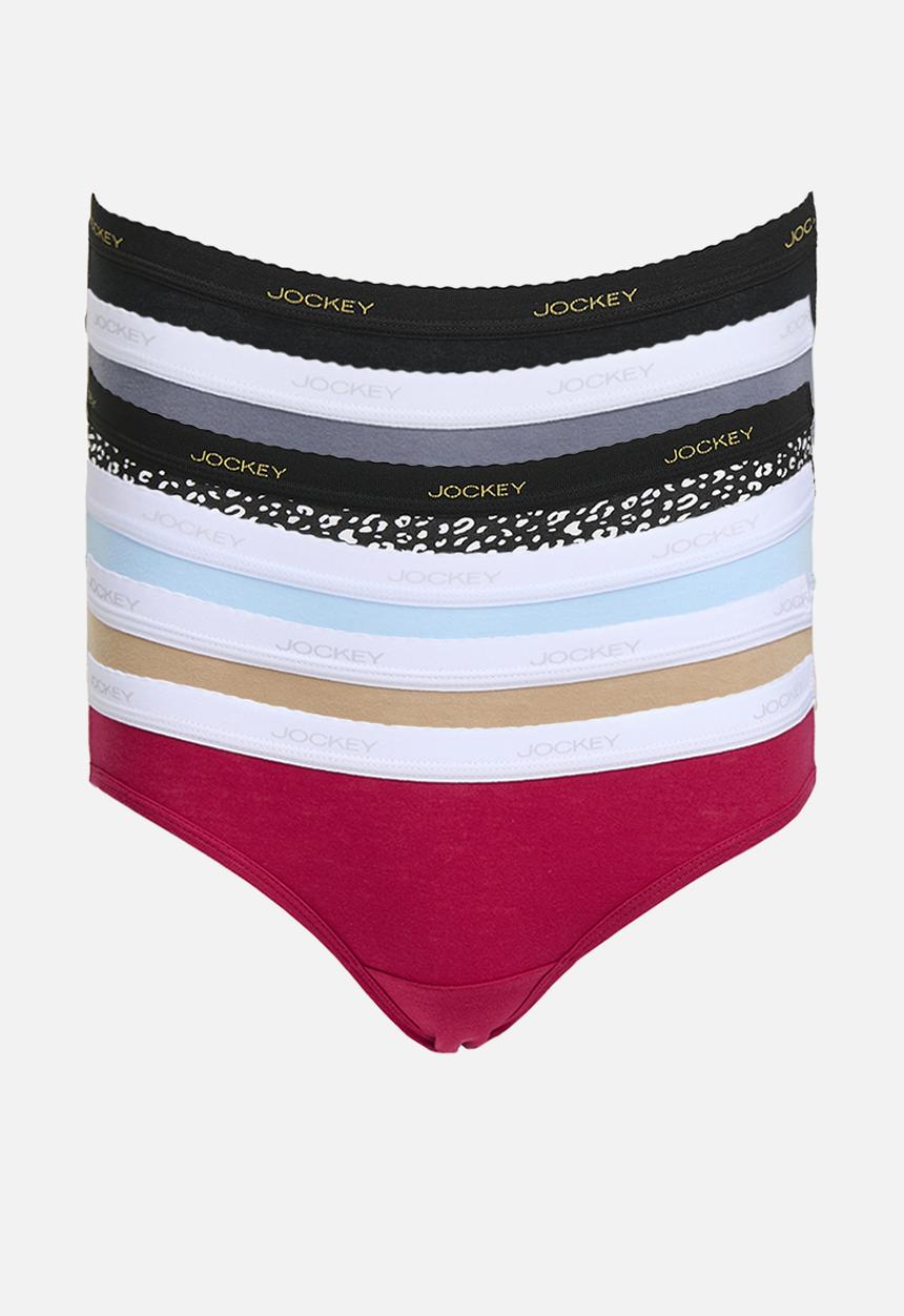 Jockey - 6 Pack value print bikini - multi