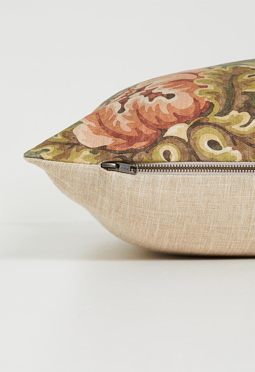 Hertex Fabrics - Reimagined magnolia cushion cover - multi