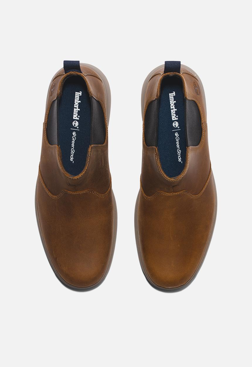 Timberland - Atwells Ave Mid Chelsea Boot - Brown leather