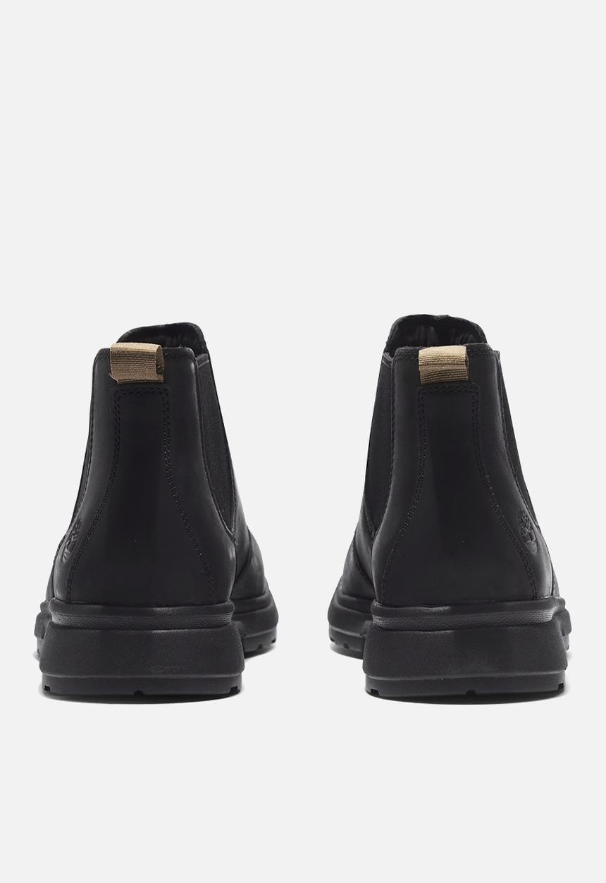 Timberland - Atwells Ave Mid Chelsea Boot - Black leather