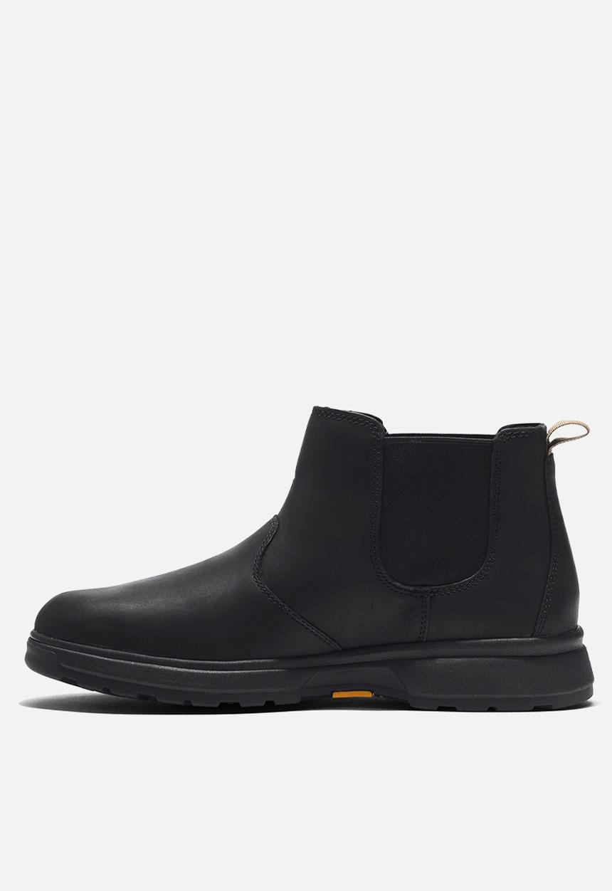 Timberland - Atwells Ave Mid Chelsea Boot - Black leather