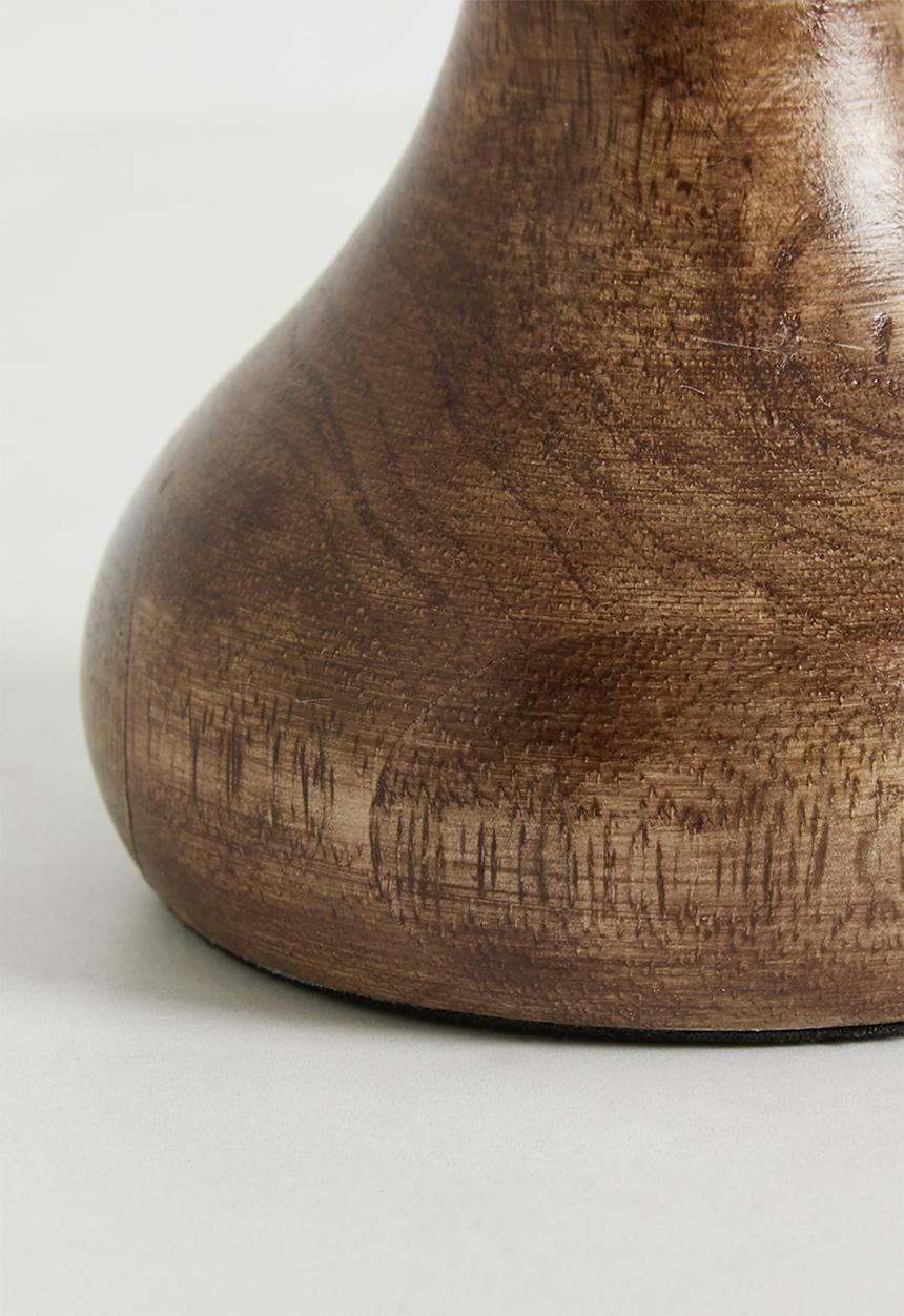 Sixth Floor - Wooden Handle Holder - Natural & Gold