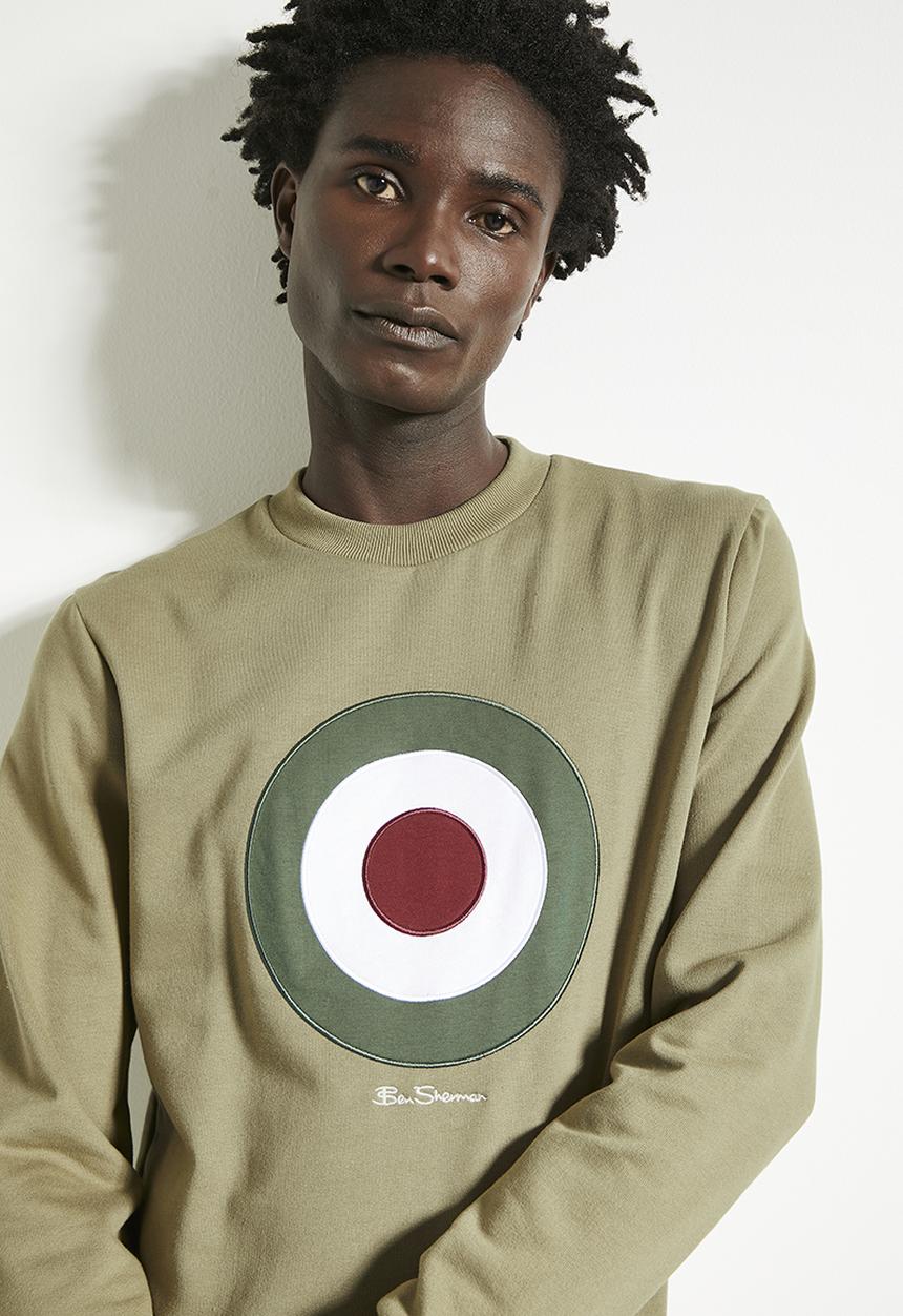 Ben Sherman - Target Crew Sweater 47812 - Olive Night