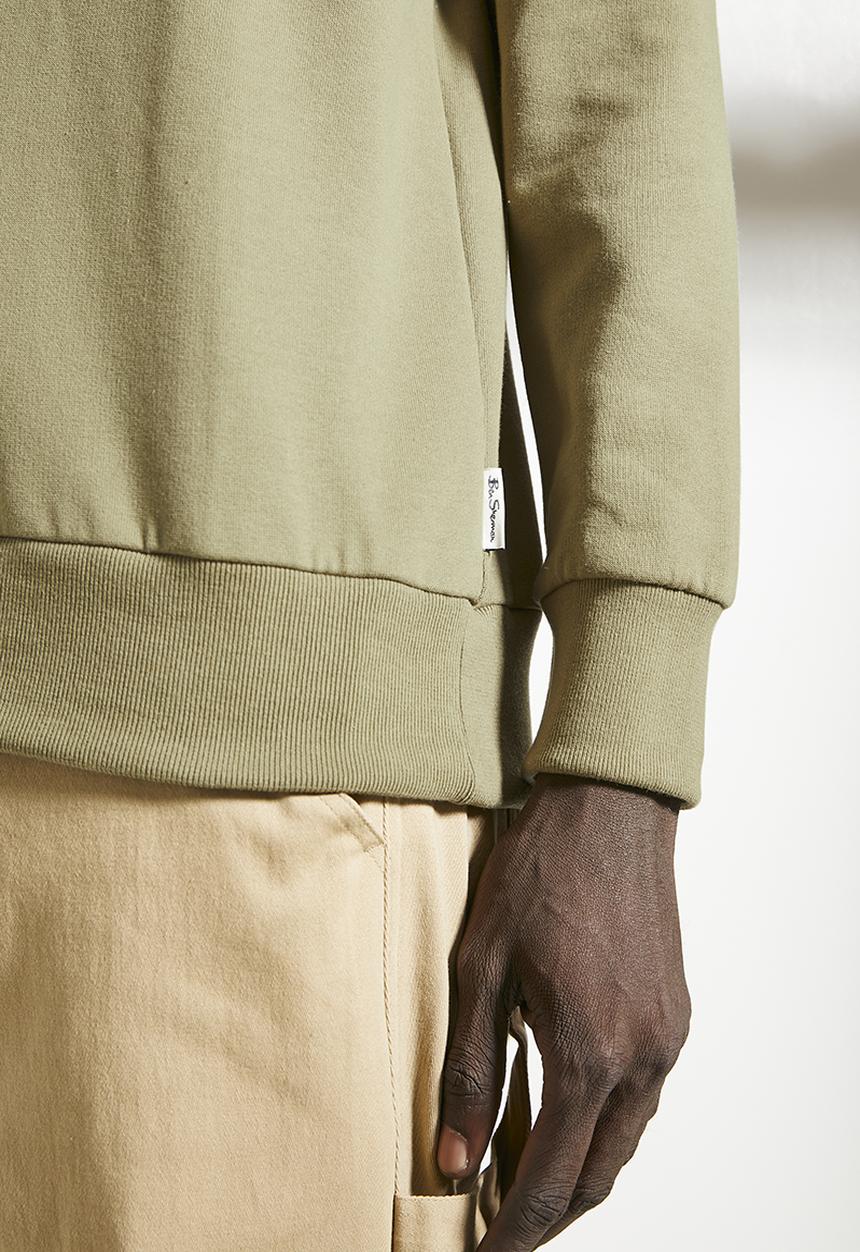 Ben Sherman - Target Crew Sweater 47812 - Olive Night