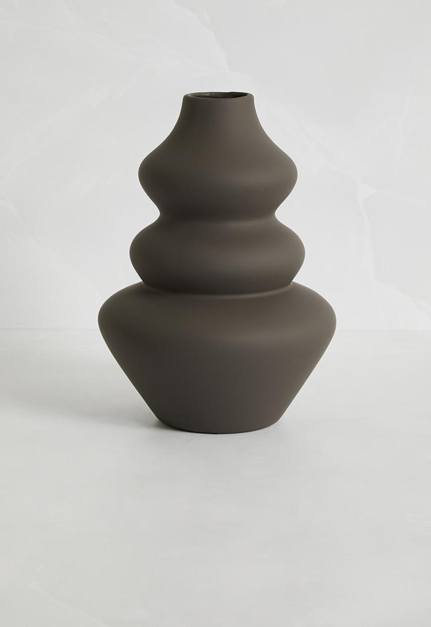Sixth Floor - Ceramic Vase - Black