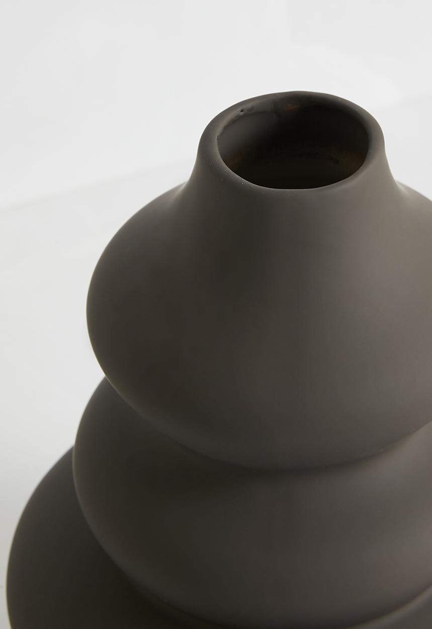 Sixth Floor - Ceramic Vase - Black