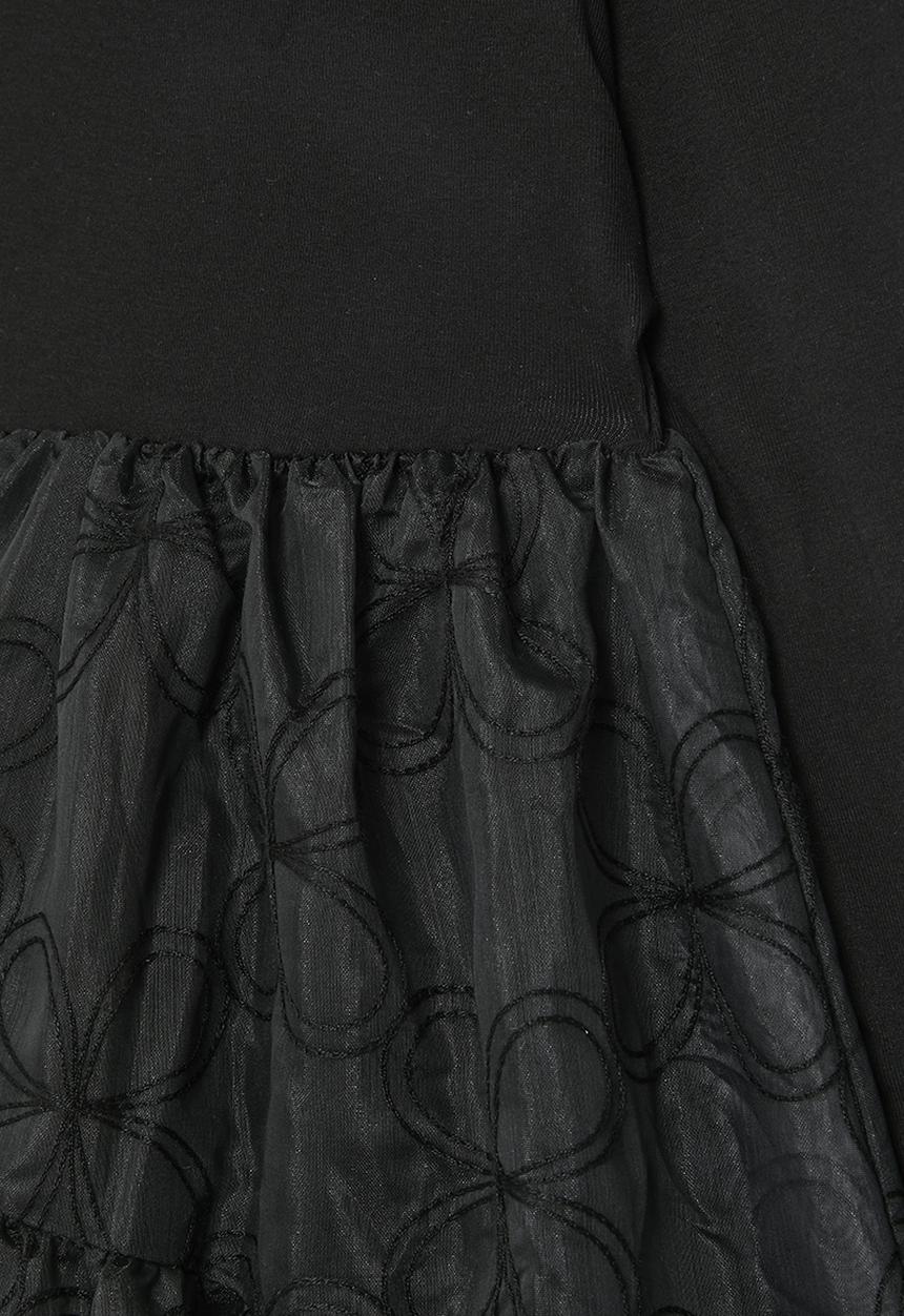Pop Candy - Combo dress-black