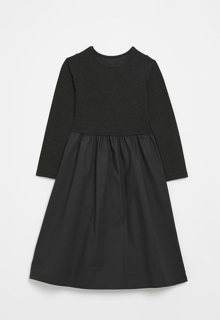 Pop Candy - Long sleeve dress-grey