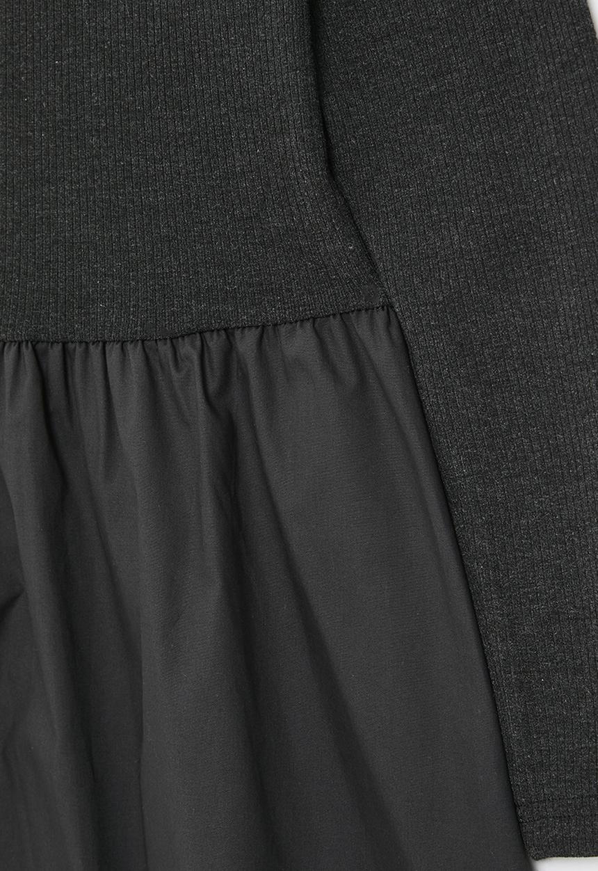 Pop Candy - Long sleeve dress-grey