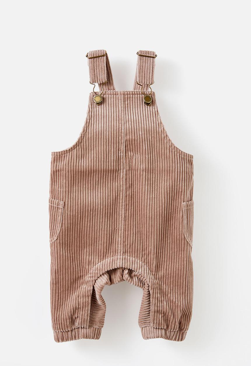 Cotton On - Samson cord overall - oat milk