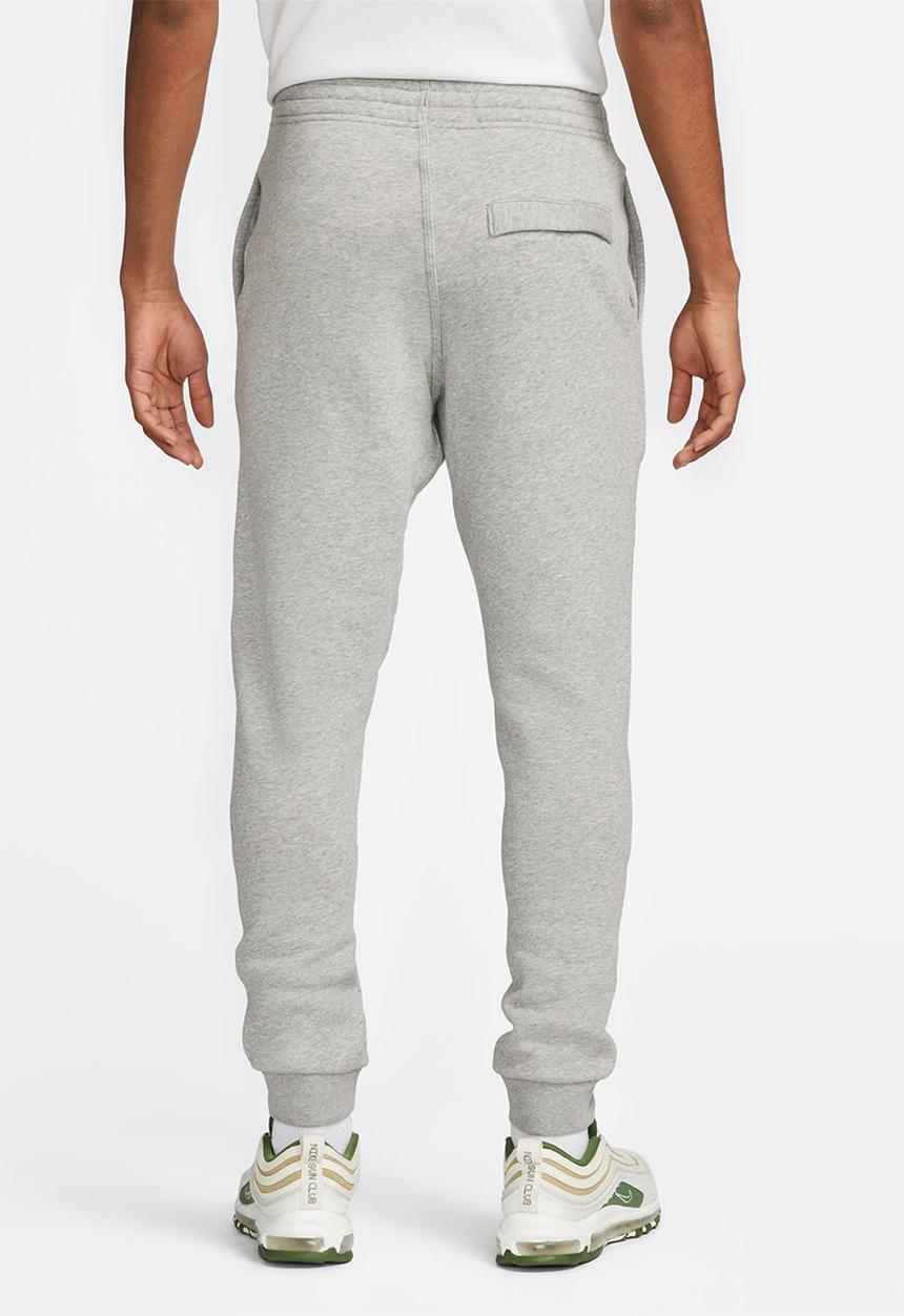 Nike - NSW Club Fleece Taper Pant - Dark Grey Heather/ White