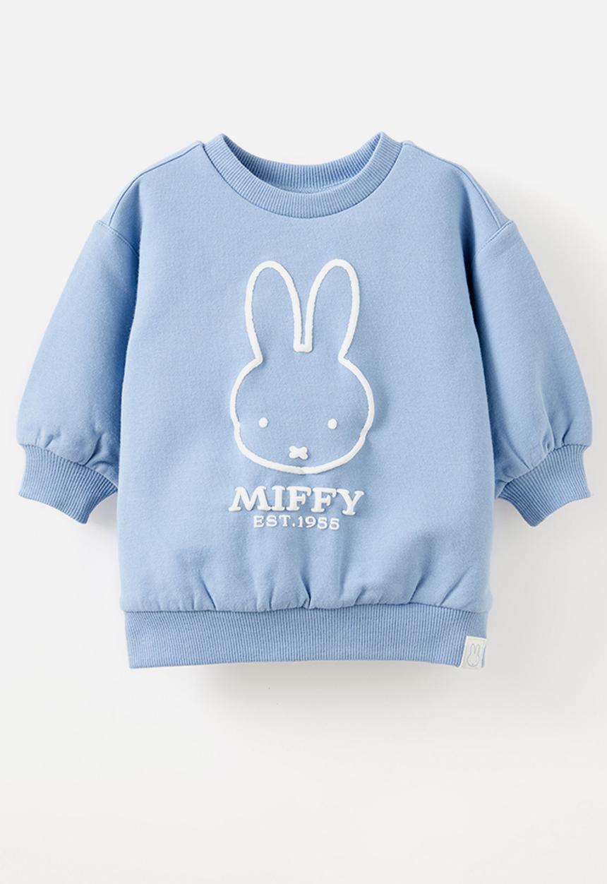 Cotton On - Riley sweater lcn - lcn mif dusty blue/miffy