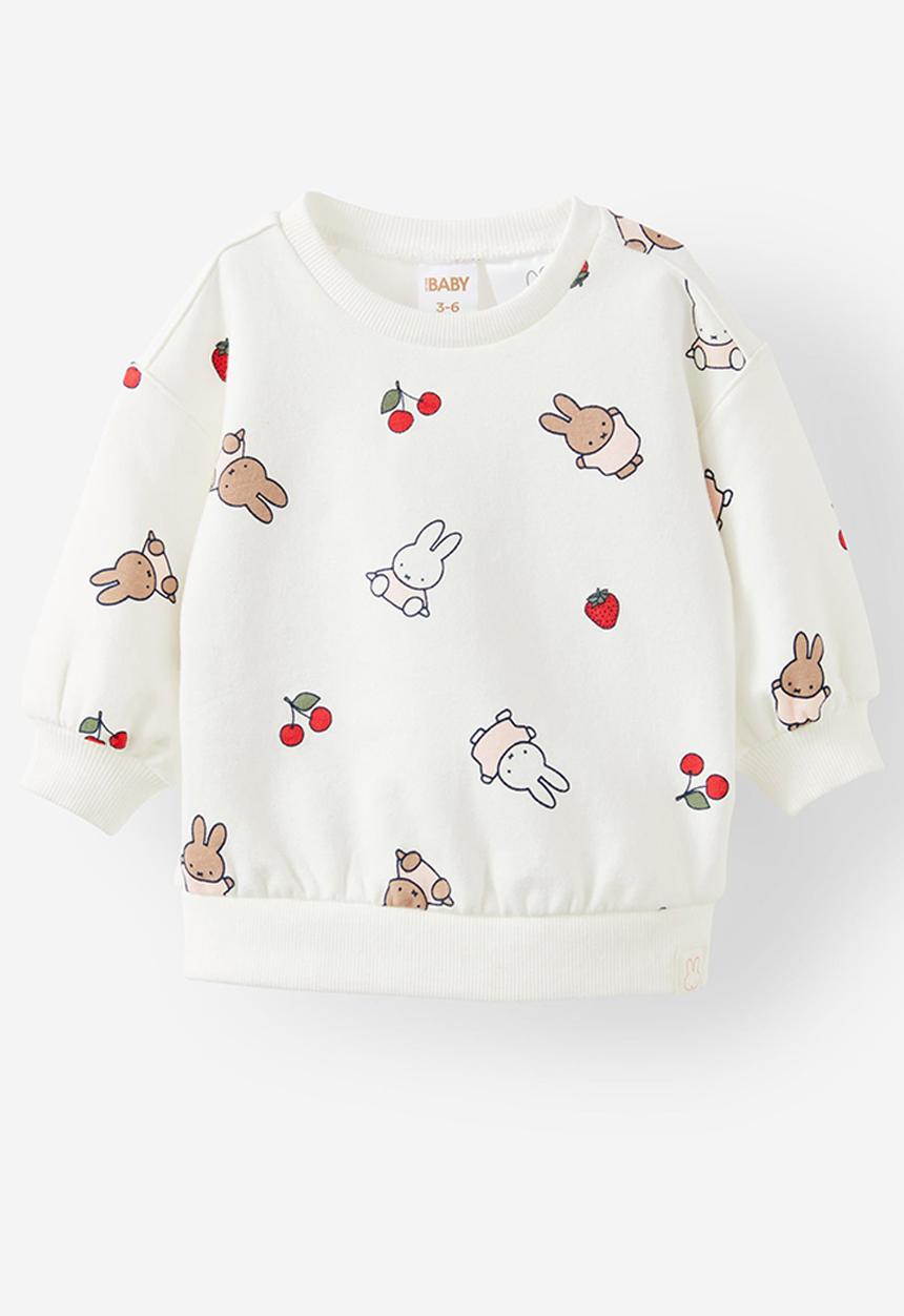 Cotton On - Riley sweater lcn - lcn mif vanilla/miffy
