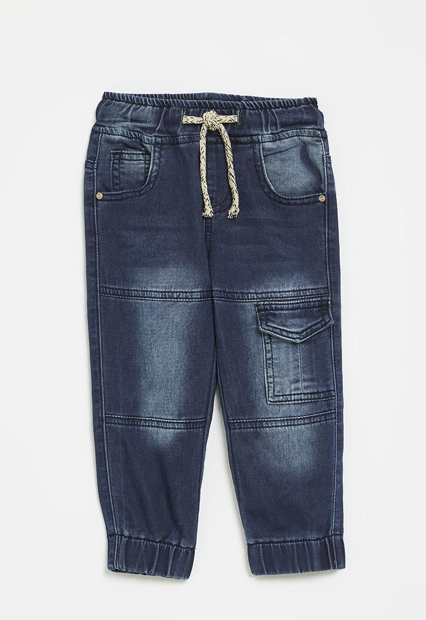 Pop Candy - Denim jogger - blue