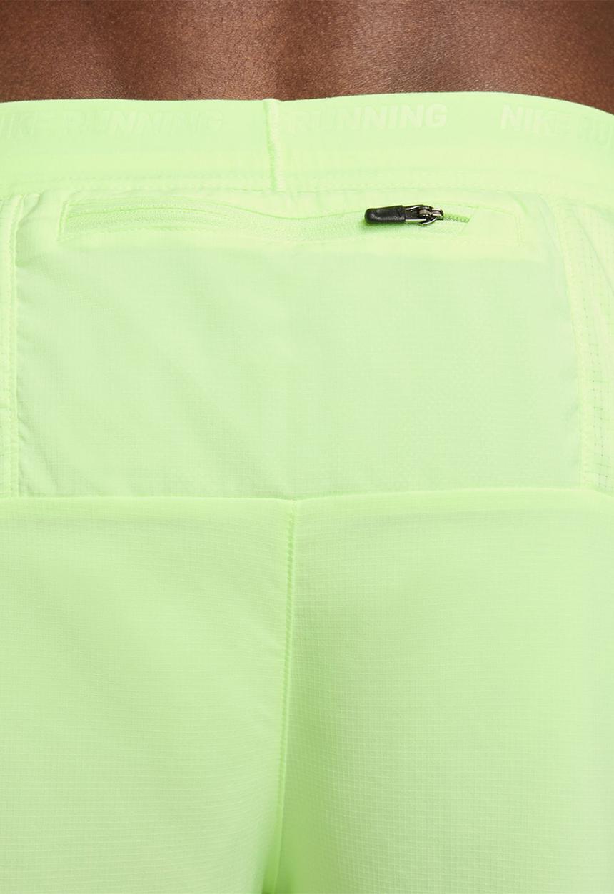 Nike - Dri-FIT 18cm (approx.) Brief-Lined Running Shorts - Volt/Barely Volt