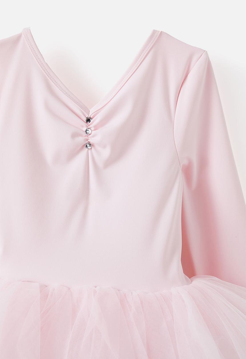 Cotton On - Evie long sleeve tutu - tea party pink