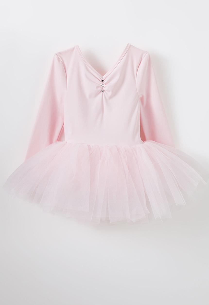 Cotton On - Evie long sleeve tutu - tea party pink
