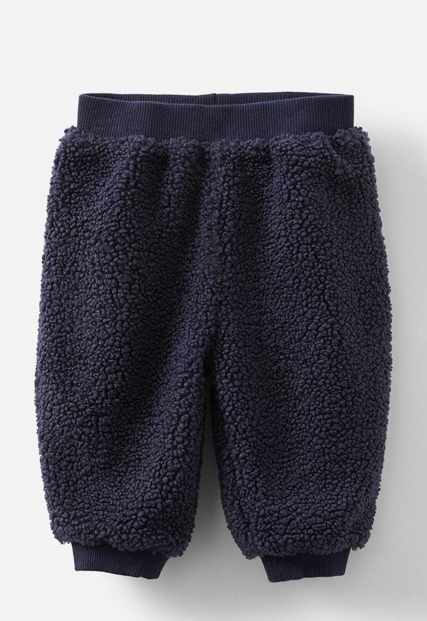 Cotton On - Teddy fleece trackpant - navy ink