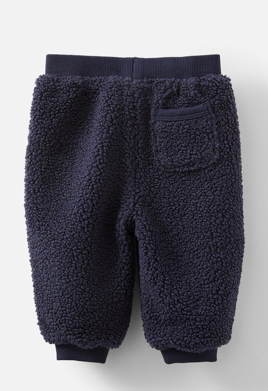 Cotton On - Teddy fleece trackpant - navy ink