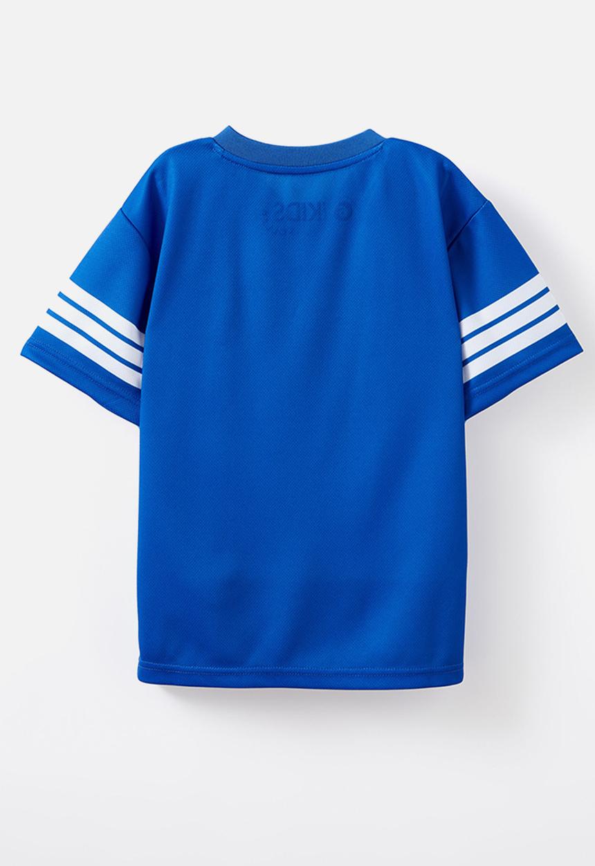 Cotton On - Lewi short sleeve sports tee - harbour blue/ 65