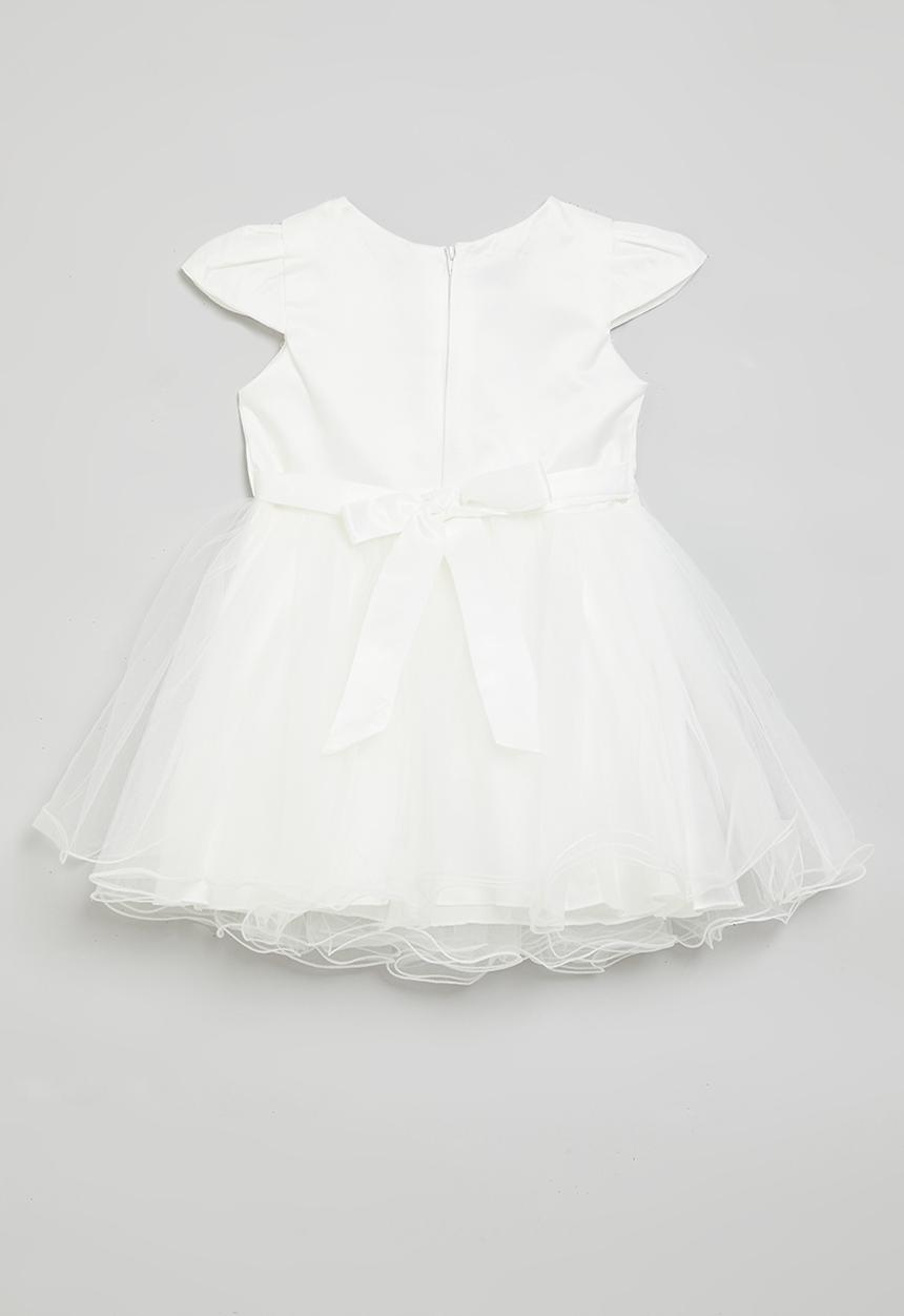 Pop Candy - Combo dress-white