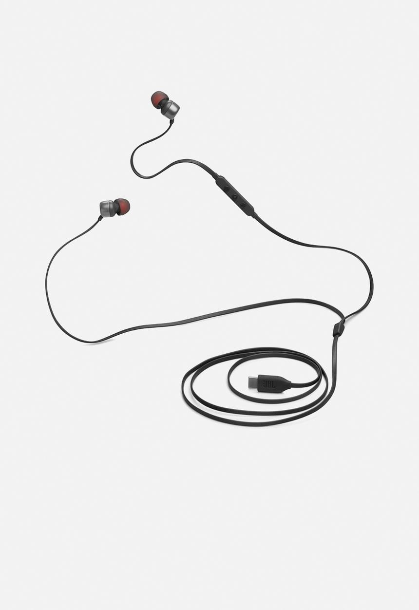 JBL - T310C USB-C In-Ear Headphones - Black