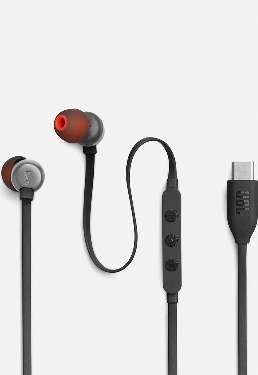 JBL - T310C USB-C In-Ear Headphones - Black