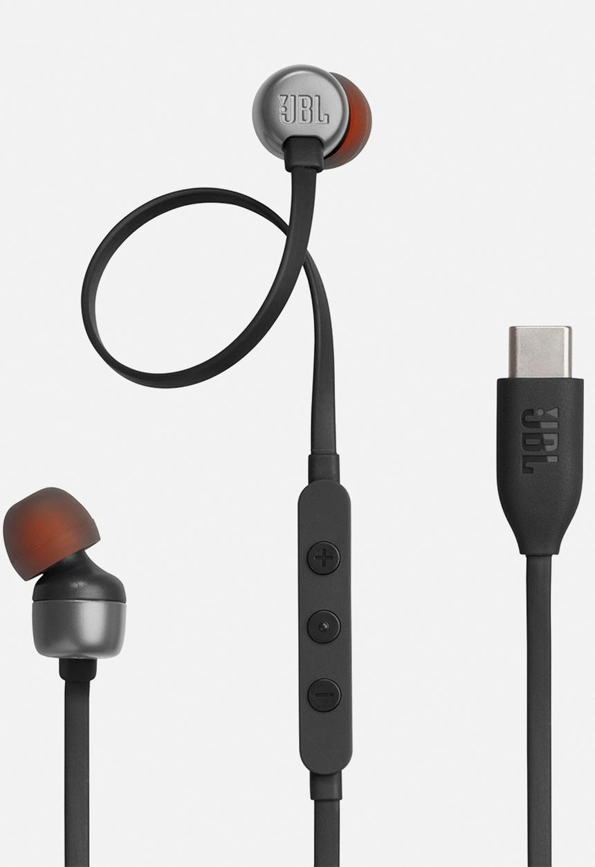 JBL - T310C USB-C In-Ear Headphones - Black