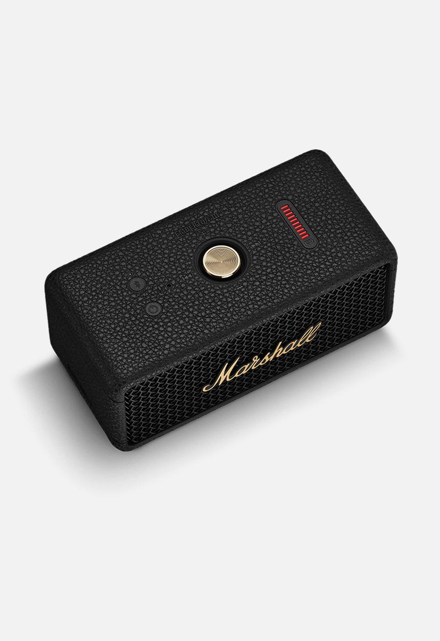 Marshall - Marshall Emberton III Portable BT Speaker - Black. Brass