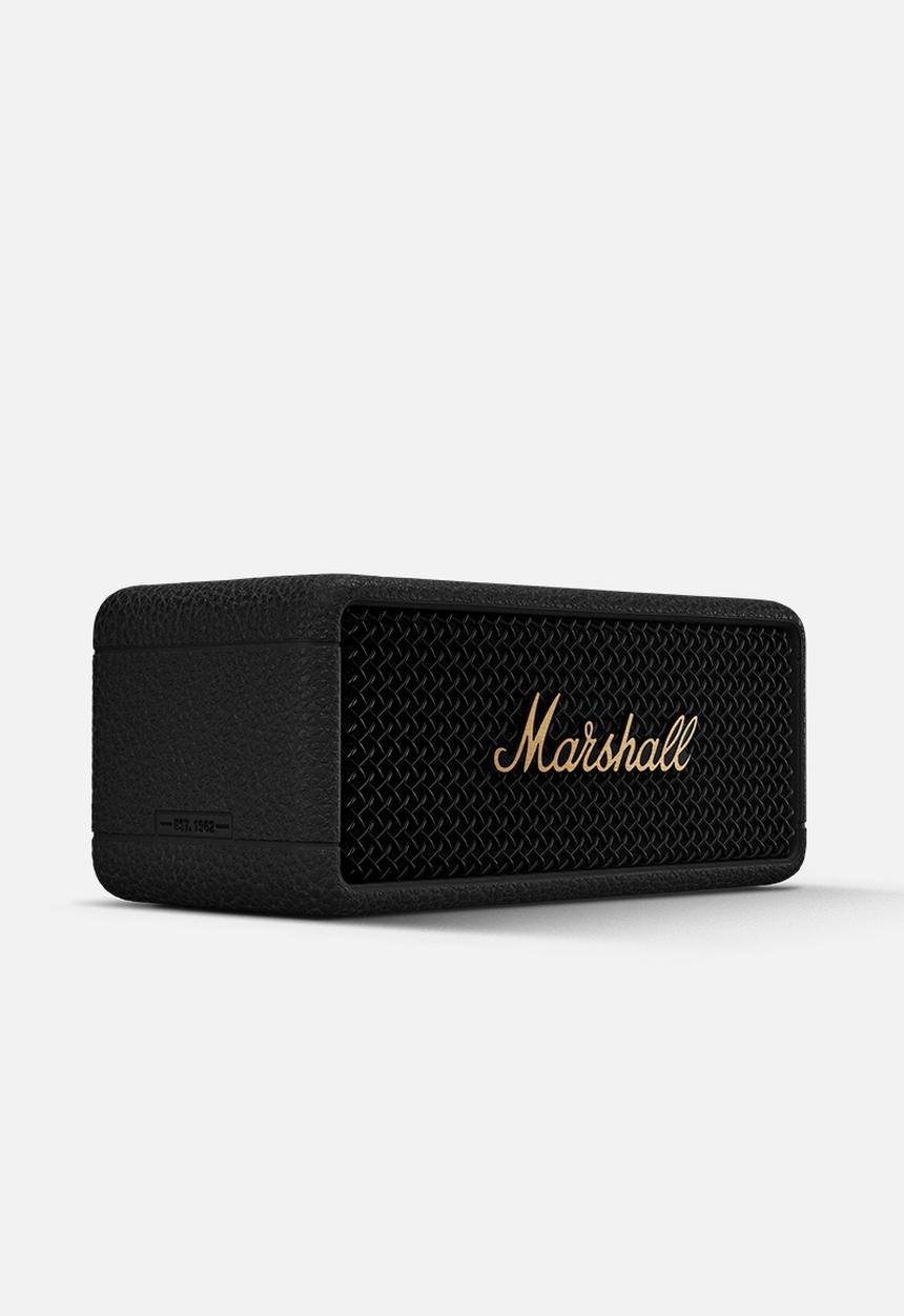 Marshall - Marshall Emberton III Portable BT Speaker - Black. Brass