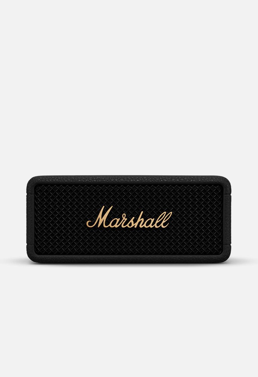 Marshall - Marshall Emberton III Portable BT Speaker - Black. Brass