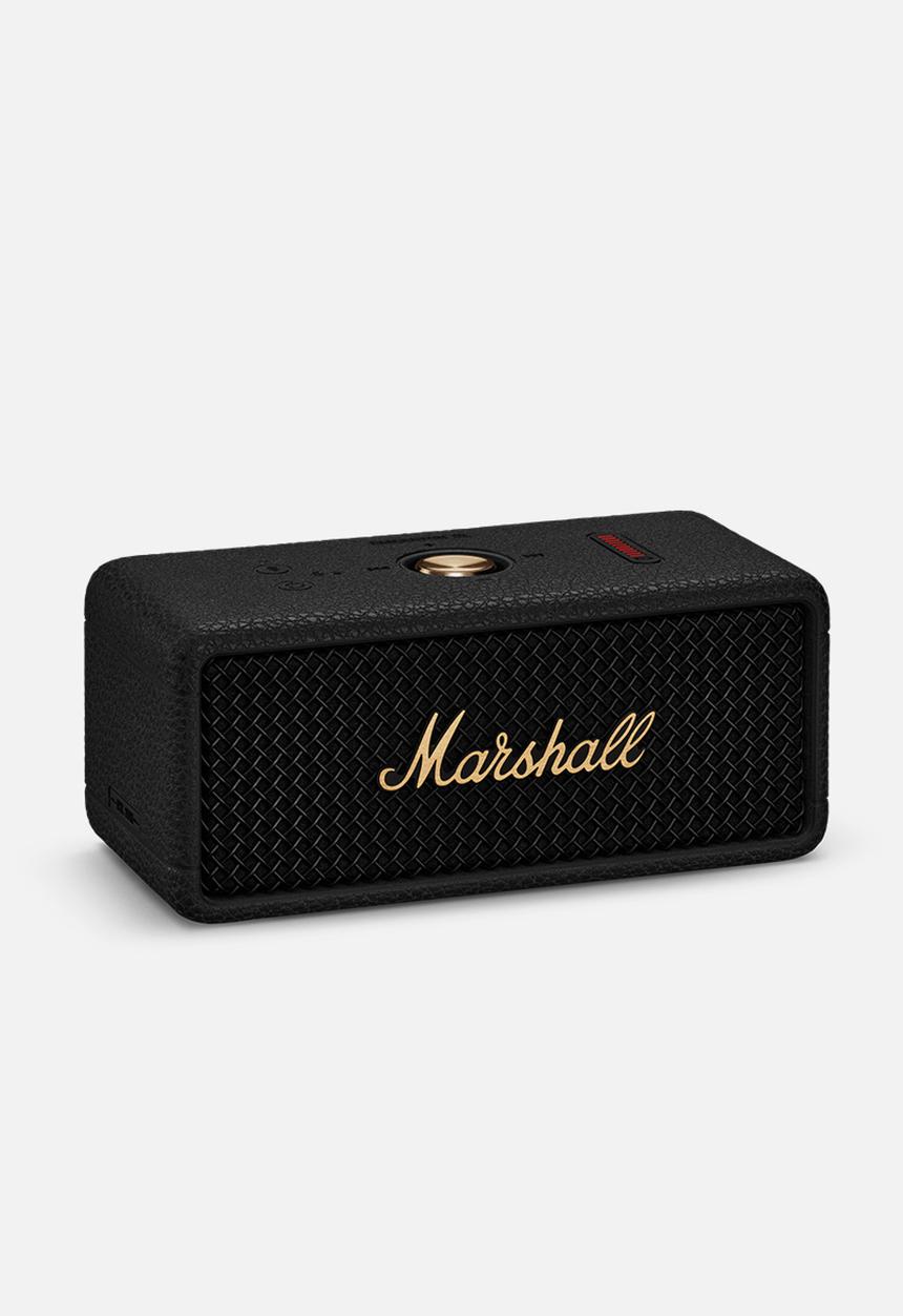 Marshall - Marshall Emberton III Portable BT Speaker - Black. Brass