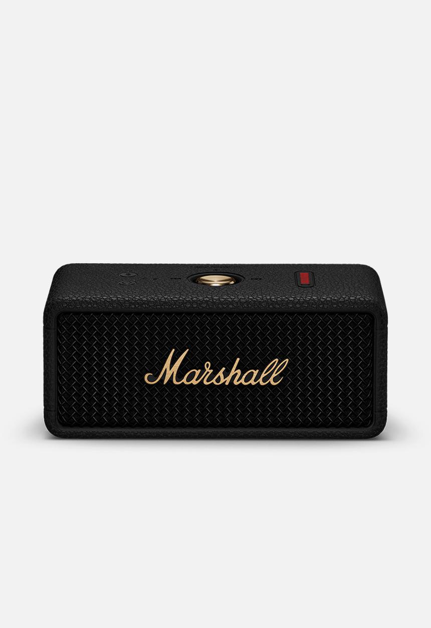 Marshall - Marshall Emberton III Portable BT Speaker - Black. Brass