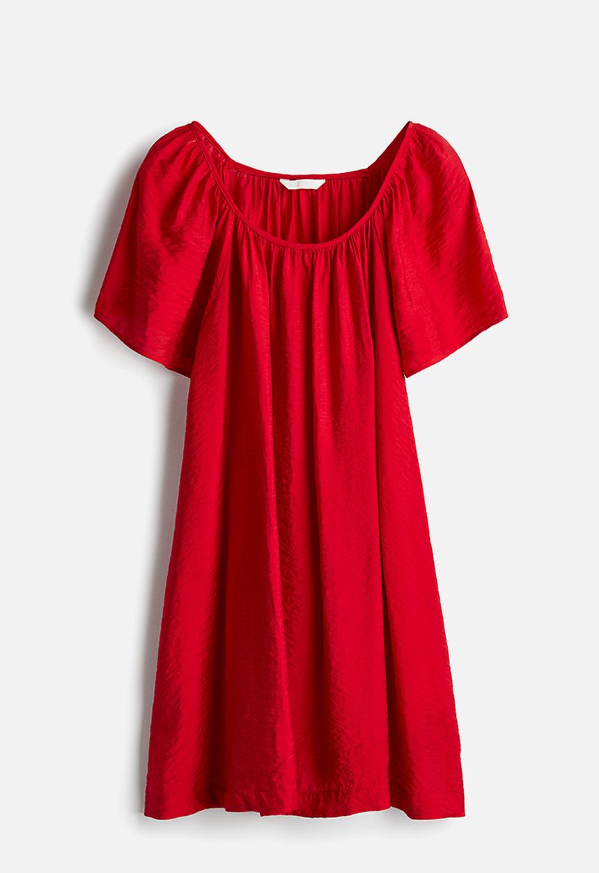 H&M - A-line dress - red