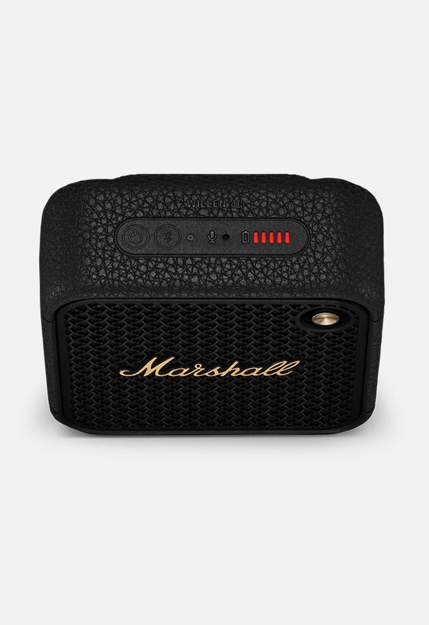 Marshall - Marshall Willen II Portable BT Speaker - Black & Brass