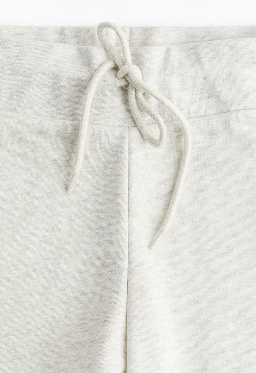 H&M - Straight joggers - light grey marl