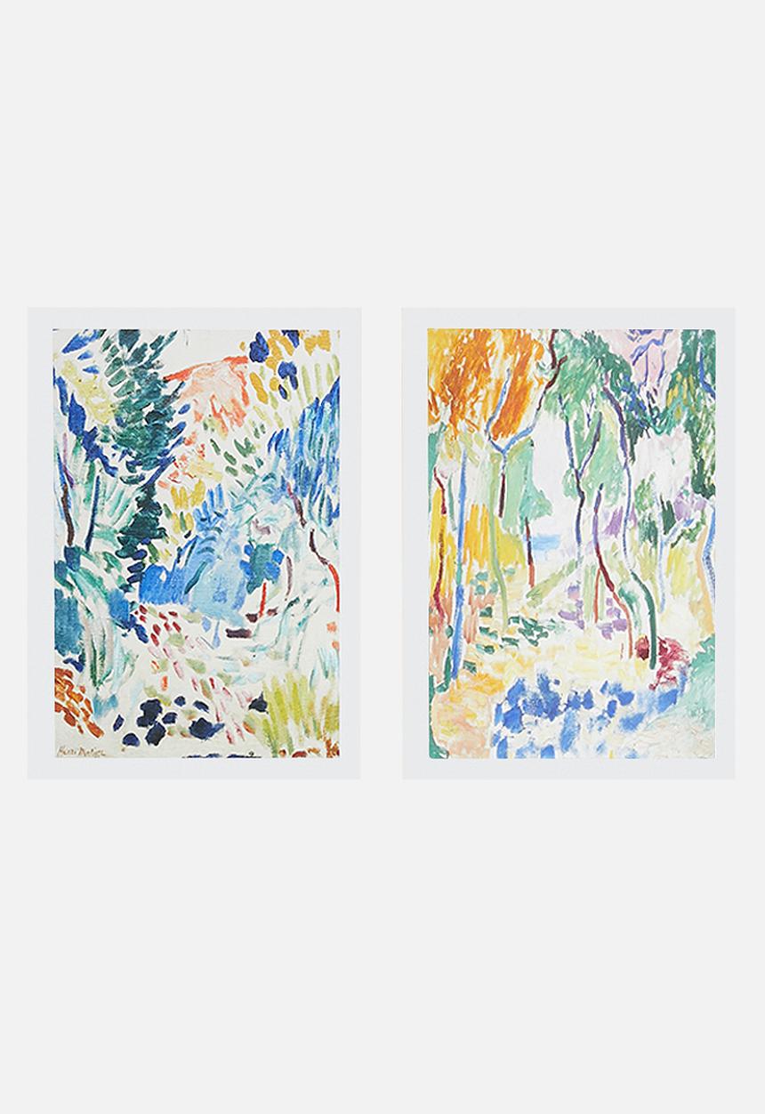 MJ Design Studio - Matisse Set of 2 Wall Art