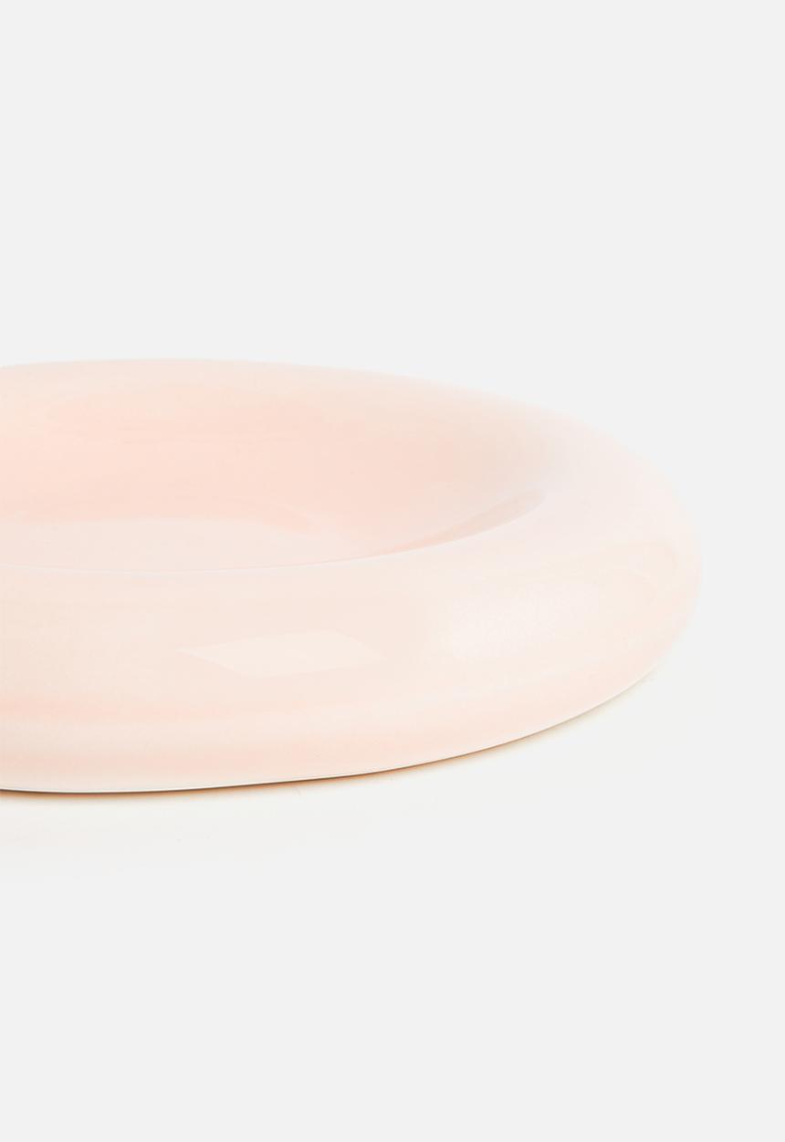 Urchin Art - Small Luna serving plate - Salmon