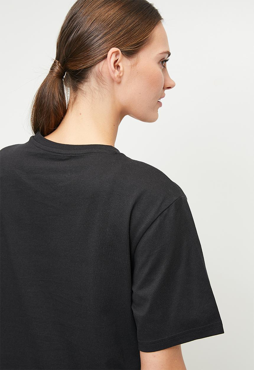 PUMA - Ess No. 1 Logo Relaxed Tee W - Puma Black